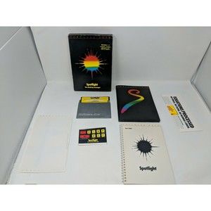 Software Arts Spotlight Desktop‎ Manager IBM PC Software VisiCalc TK!Solver VTG